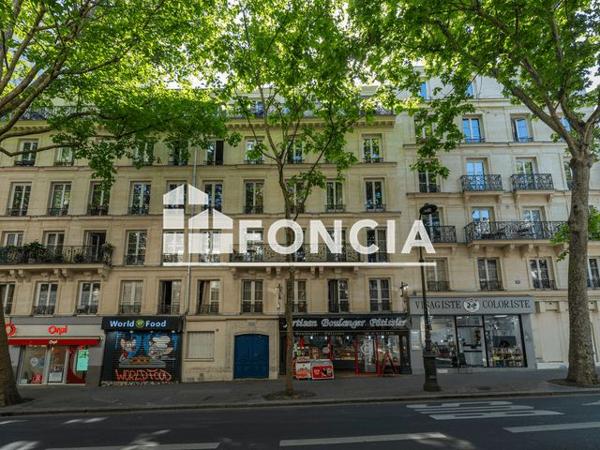 À vendre Studio 17.52 m² - Paris 75019