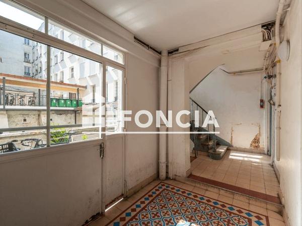 À vendre Studio 17.52 m² - Paris 75019