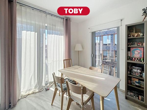 Toby - 3 pièces de 64 m2 + balcon + parking - Euratechnologies