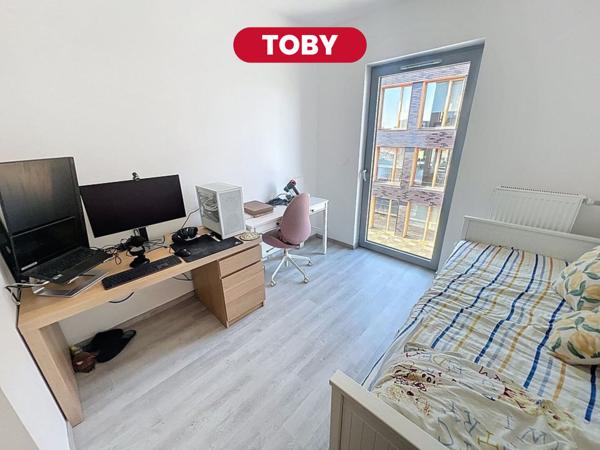 Toby - 3 pièces de 64 m2 + balcon + parking - Euratechnologies