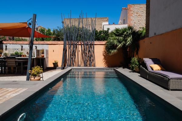 Maison de maître avec piscine, Torreilles