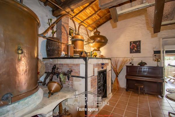 MEURSAC  ANCIENNE DISTILLERIE DES ANNEES 30, SA PROPRIETE + 6 GITES