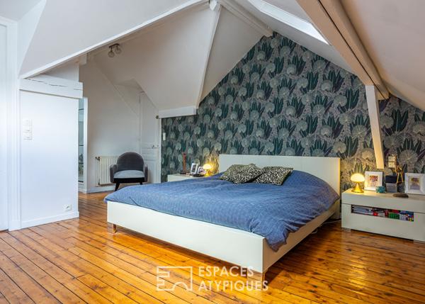 Maison familiale en coeur de ville avec piscine, terrasse, jardin et garage à Albert