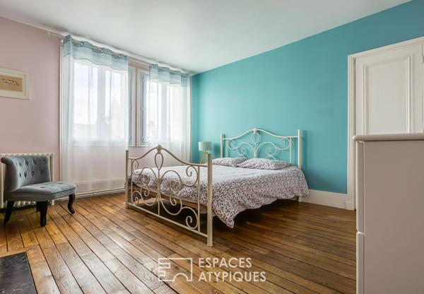 Maison familiale en coeur de ville avec piscine, terrasse, jardin et garage à Albert