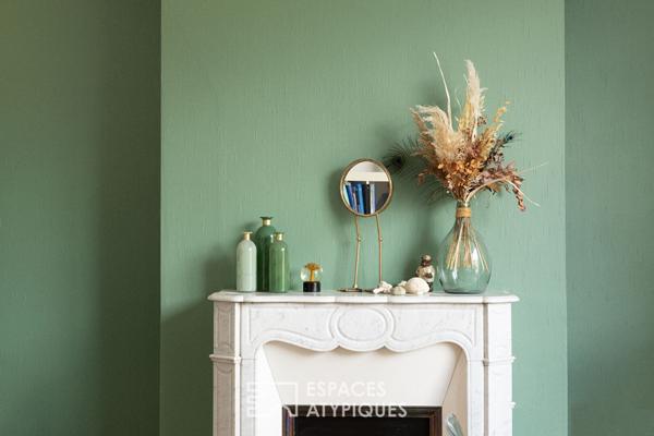 Maison familiale en coeur de ville avec piscine, terrasse, jardin et garage à Albert