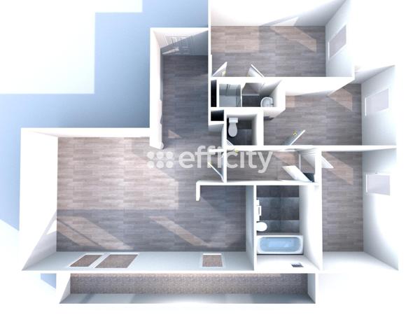 Appartement 4 pièces - 81 m² Exclusivité efficity