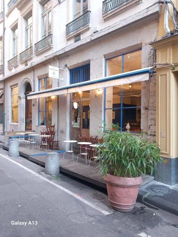 Fonds de commerce Restaurant/Bar à vendre plein centre LYON 1ER (69) avec Terrasse