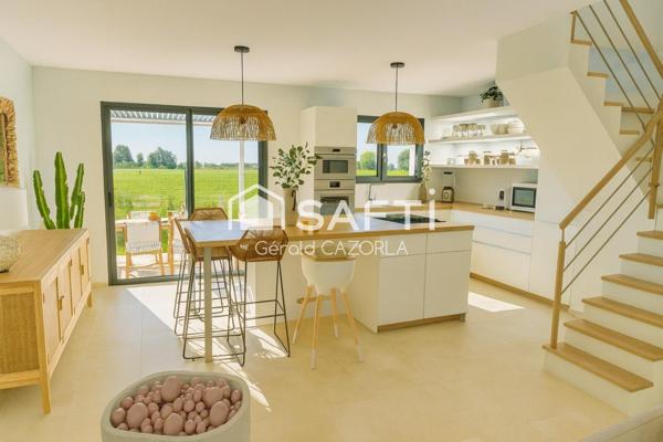 Maison contemporaine à étage