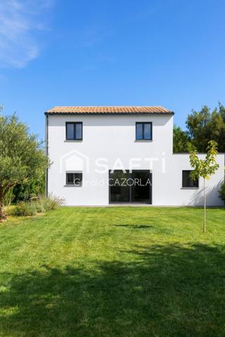 Maison contemporaine à étage