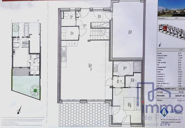 Maison 4 pièces                                        - 42420 Lorette Réf : 2255-CIFVFOREZVELAY