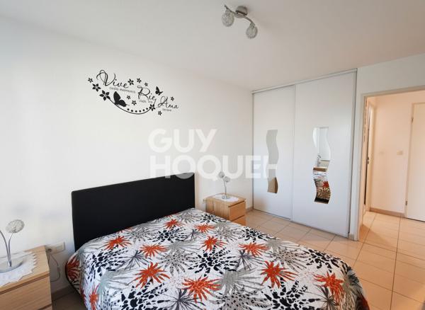 T3 Coup de Coeur : Terrasse avec Vue dans Résidence avec Piscine