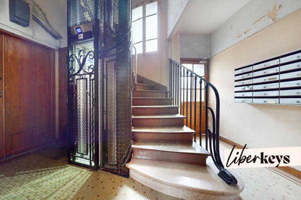 2 pièces 41 m² – Traversant, lumineux, 4e étage avec ascenseur