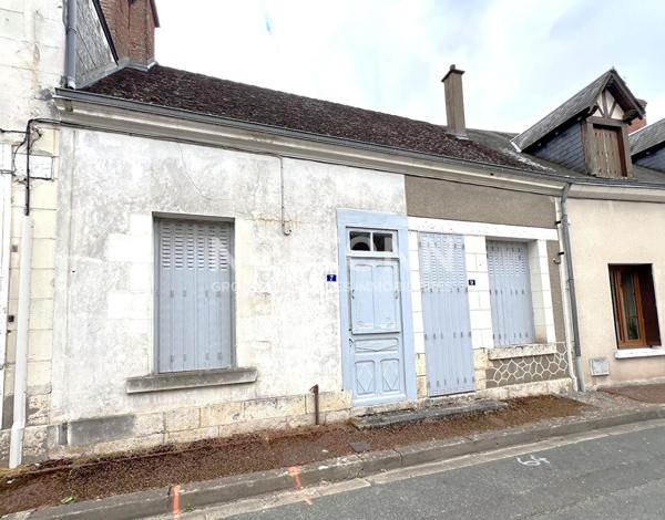 MAISON 5 PIECES À RESTAURER PROCHE COMMERCES DANS LE BOURG DE POULAINES (INDRE 36)