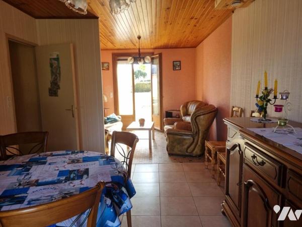 Maison de plain-pied avec jardin à 500m des premières plages