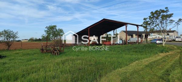 Hangar avec potentiel de construction sur 1 350 m² !