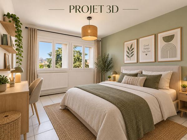 Appartement rénové T4 - 60 m2 quartier Montplaisir