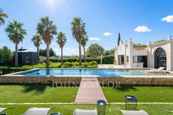 Luxueuse villa meublée ou non meublée à louer à Aix-en-Provence avec dépendances : Evasion et élégance au coeur de la Provence