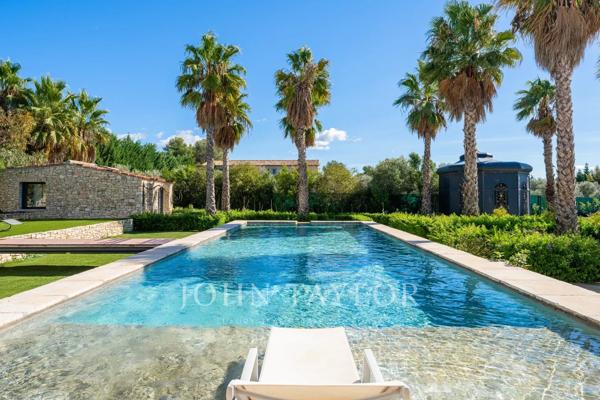 Luxueuse villa meublée ou non meublée à louer à Aix-en-Provence avec dépendances : Evasion et élégance au coeur de la Provence