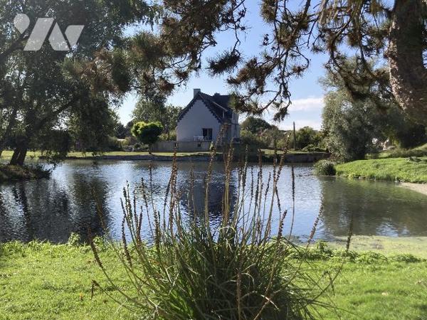 Domaine de pêche avec camping gîte et maison principale
