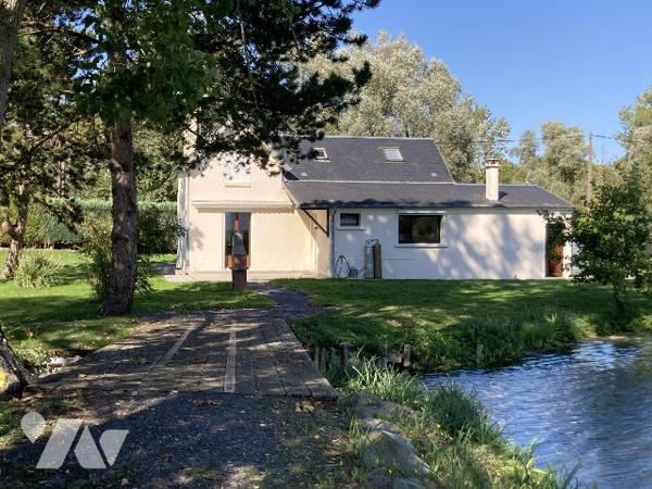 Domaine de pêche avec camping gîte et maison principale