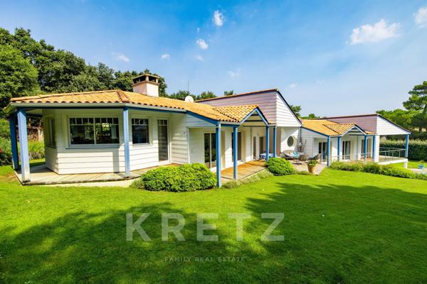 Propriété 235m² de style Louisiane à 200 m de la plage avec piscine