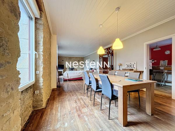 Maison de Caractère Quimperlé 7 pièces avec hangar à Quimperlé proche toutes commodités