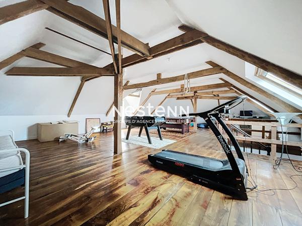 Maison de Caractère Quimperlé 7 pièces avec hangar à Quimperlé proche toutes commodités