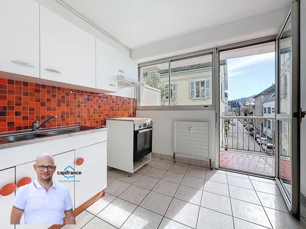 Appartement à vendre 1 pièces CHAMBERY (73) - 32m2 avec balcon.