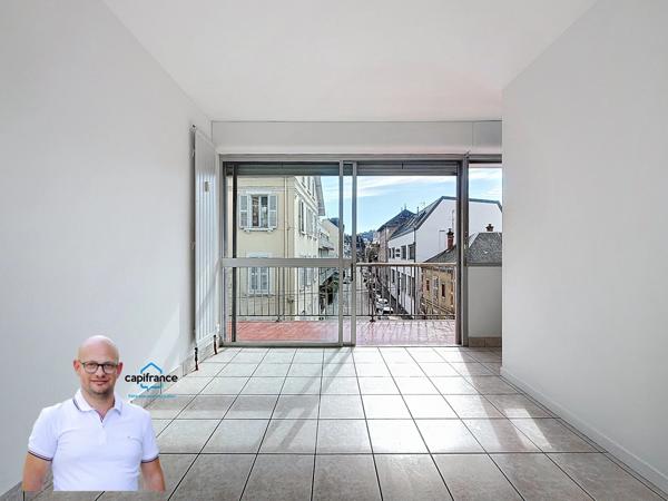 Appartement à vendre 1 pièces CHAMBERY (73) - 32m2 avec balcon.
