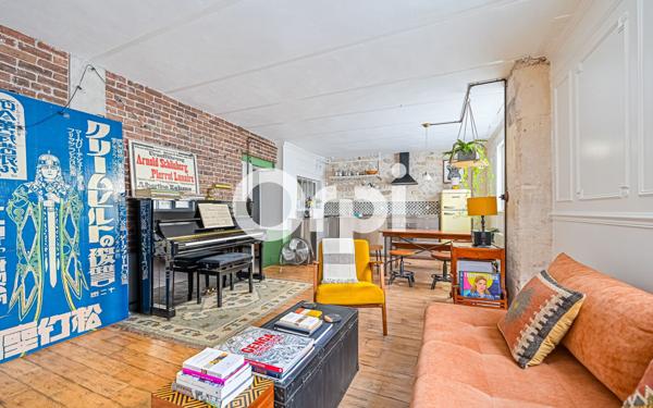 Appartement à vendre    2 pièces • 53,05 m2 Paris 20