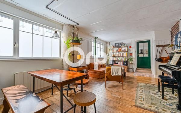 Appartement à vendre    2 pièces • 53,05 m2 Paris 20