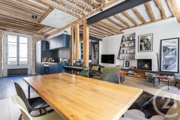 Appartement F3 à vendre  4 pièces - 75,43 m2 PARIS - 75004