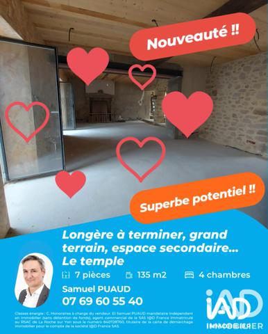 Maison à vendre 7 pièces 135 m² Mauléon
