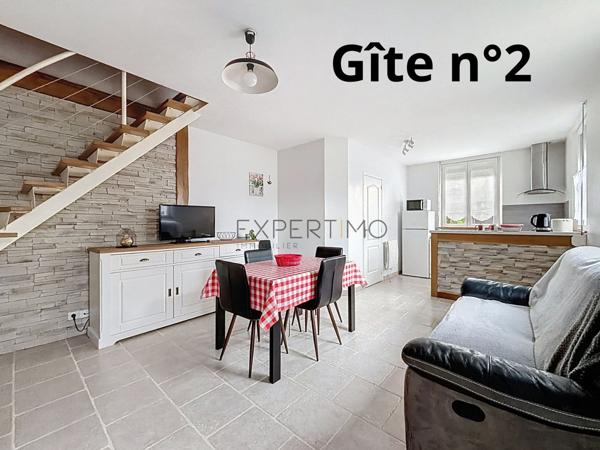 Sennecey-le-Grand (71240) Charmante maison avec 2 gîtes indépendants à Sennecey-le-Grand : Calme, Potentiel et Revenu