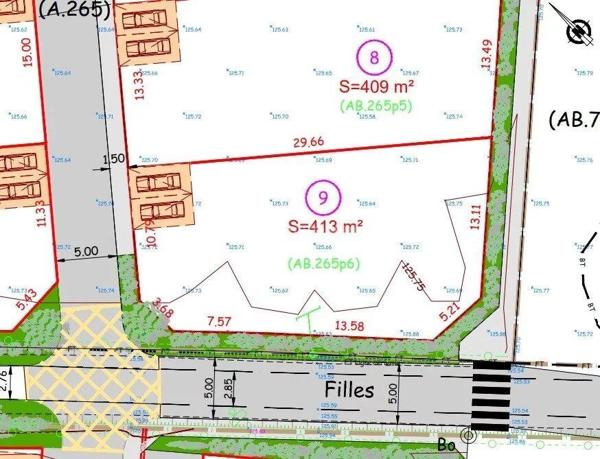 Vente Terrain 413 m2 à Carpiquet
