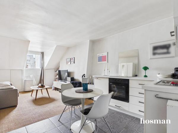 Studio 26 m² - Dernier étage traversant - Rue Saint-Jean, Paris