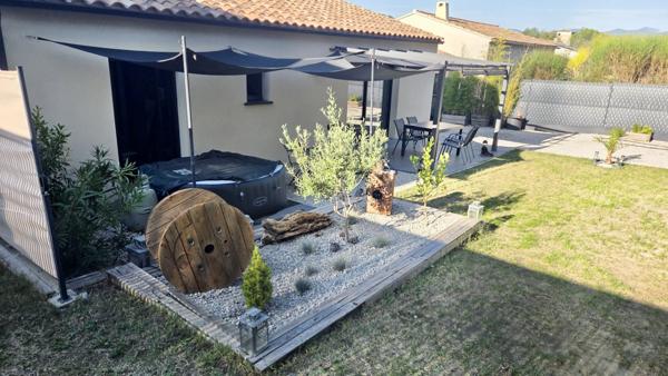 Vaison-la-Romaine (84110) RARE ! VILLA DE PLAIN PIED de 2021 - 3 chambres - DPE classe A sur un terrain de 520 m2