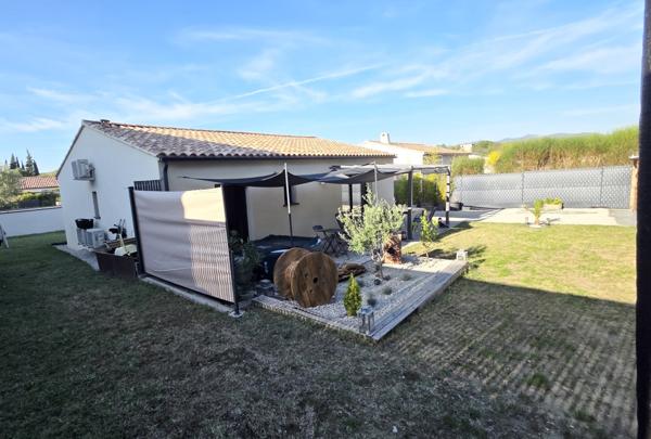 Vaison-la-Romaine (84110) RARE ! VILLA DE PLAIN PIED de 2021 - 3 chambres - DPE classe A sur un terrain de 520 m2