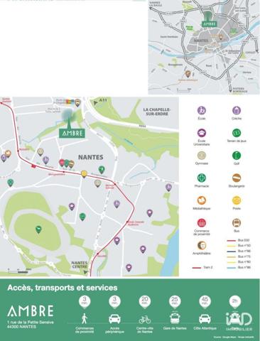 Parking à vendre 12 m² Nantes