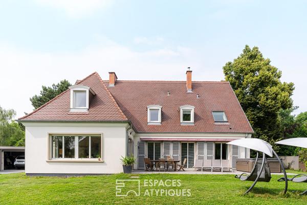 Maison années 60 rénovée quartier Meinau