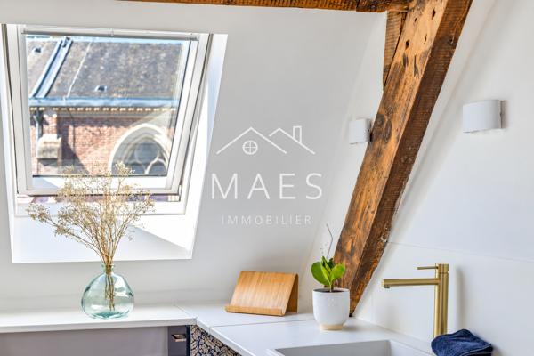Wambrechies – Appartement T2 de 68m2 au sol coup de cœur – au pied du port de plaisance