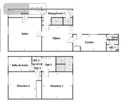 Maison à vendre à Le Mans dans la Sarthe (72000), ref : 72126-3137