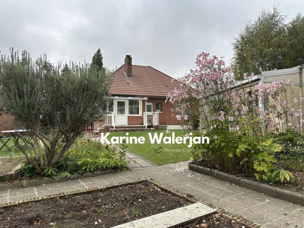 Rouvroy (62320) SEMI PLAIN PIED INDIVIDUEL+ SOUS-SOL COMPLET+ POTENTIEL COMBLES