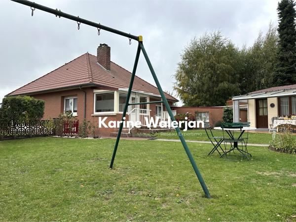 Rouvroy (62320) SEMI PLAIN PIED INDIVIDUEL+ SOUS-SOL COMPLET+ POTENTIEL COMBLES