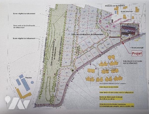 A vendre 39 lots de terrain à bâtir