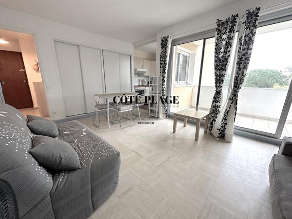 Saint-Palais-sur-Mer (17420) SAINT PALAIS - Plage de NAUZAN - Studio 31m2 aperçu océan au prix de 180.730€ HAI