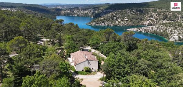 Maison avec studio 200 m² avec accès au lac d'Esparron de Verdon