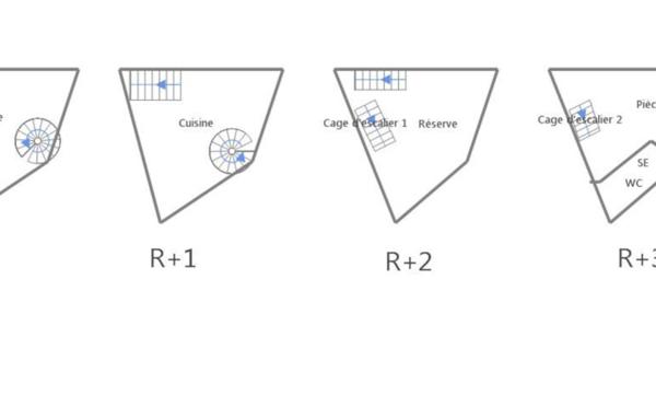 IMMEUBLE À USAGE COMMERCIAL 55 M2 - LOUÉ - CENTRE
