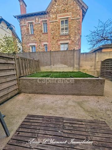 Appartement 2 pièces avec jardin et terrasse plein sud, au calme absolu à Fontenay-aux-roses