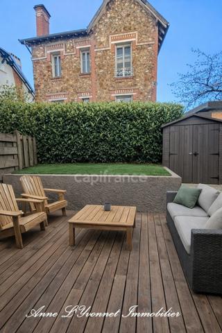 Appartement 2 pièces avec jardin et terrasse plein sud, au calme absolu à Fontenay-aux-roses